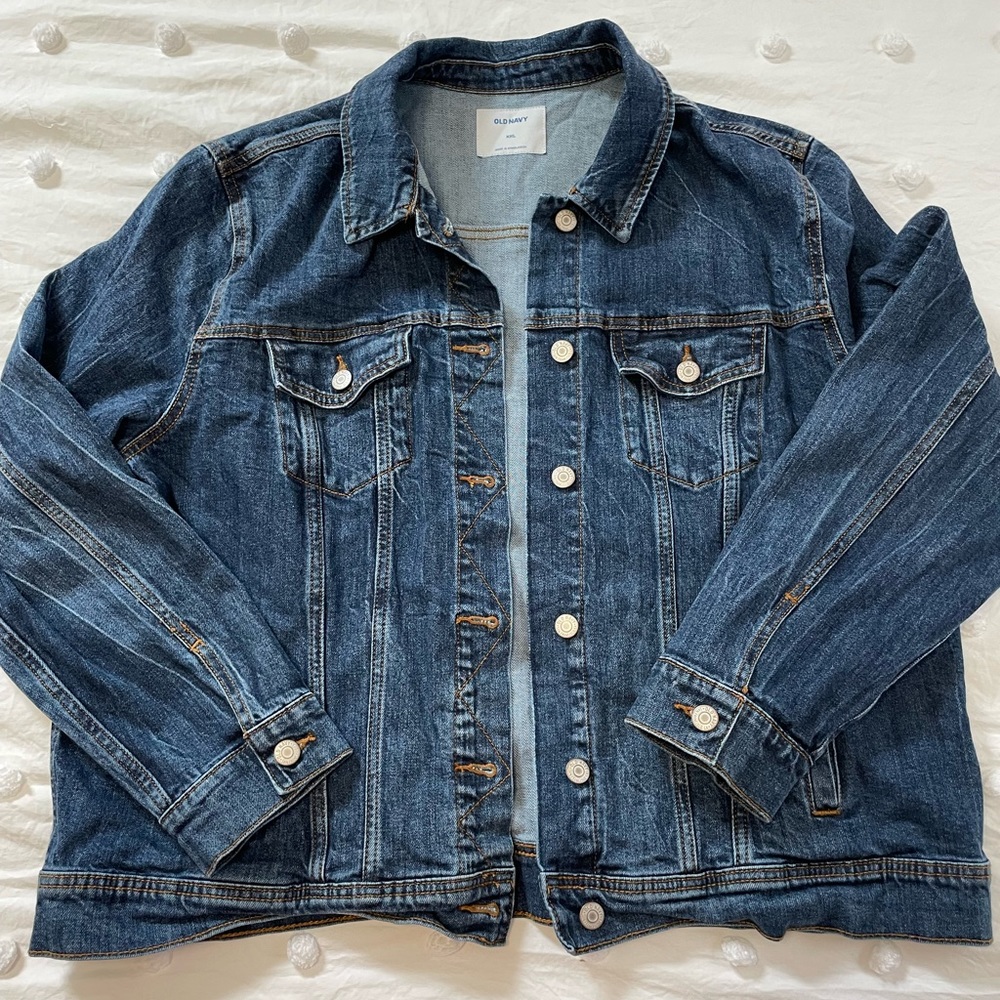 Womens old navy jean jacket